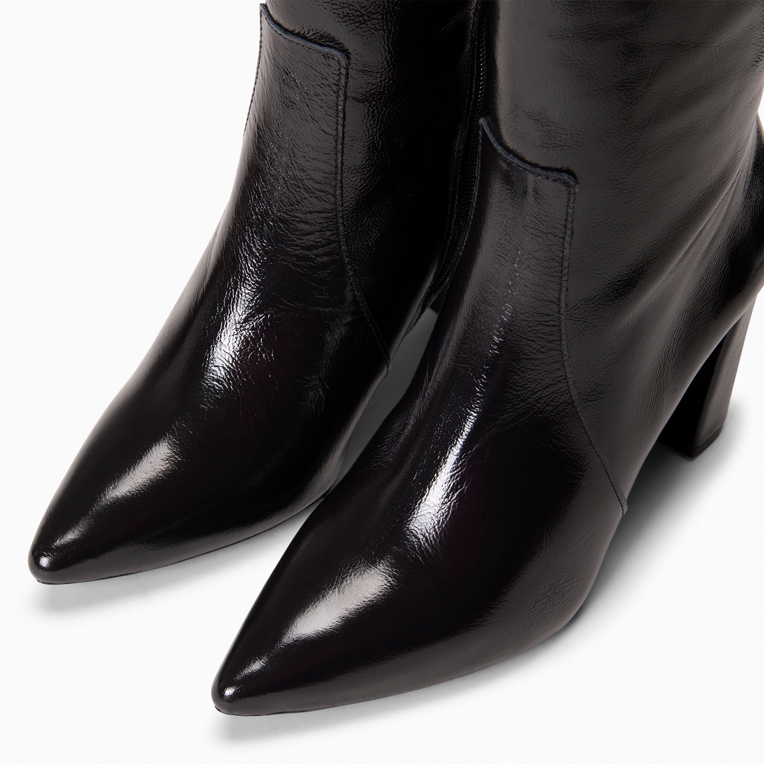 SOHO - Botas de tacón alto NEGRO CHAROL - miMaO ®