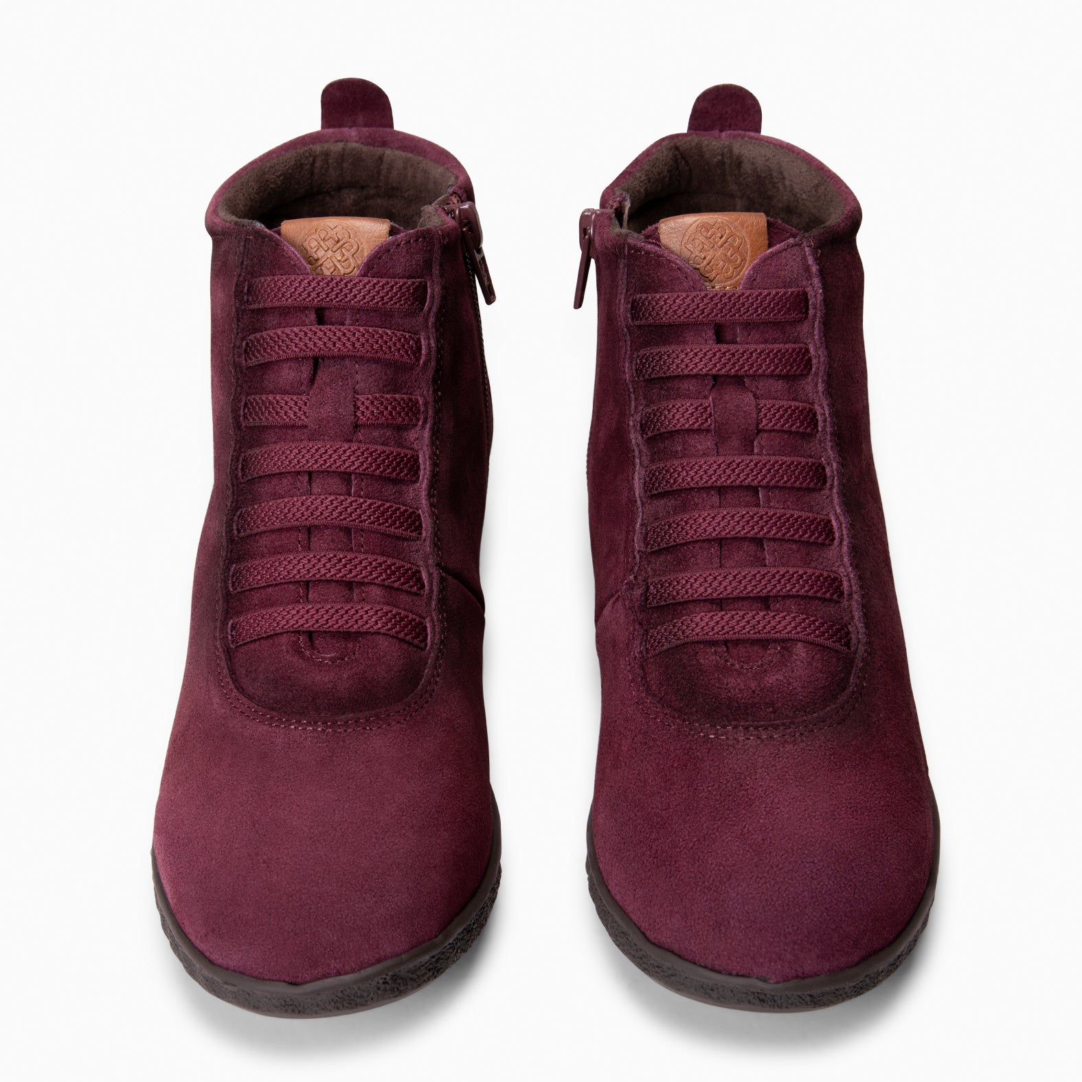 FLEXY - Zapatillas BURDEOS abotinadas - miMaO ®