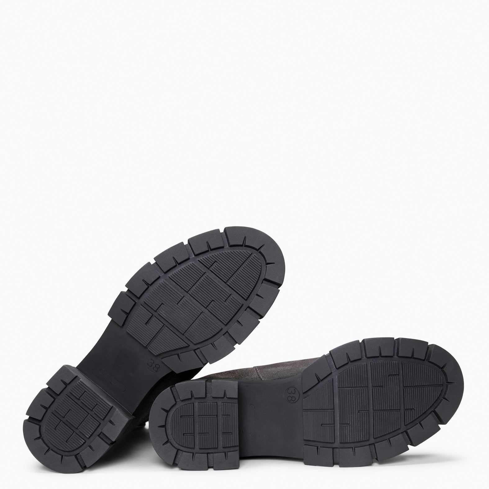 LUCIA - Botines Chelsea con plataforma GRIS - miMaO ®