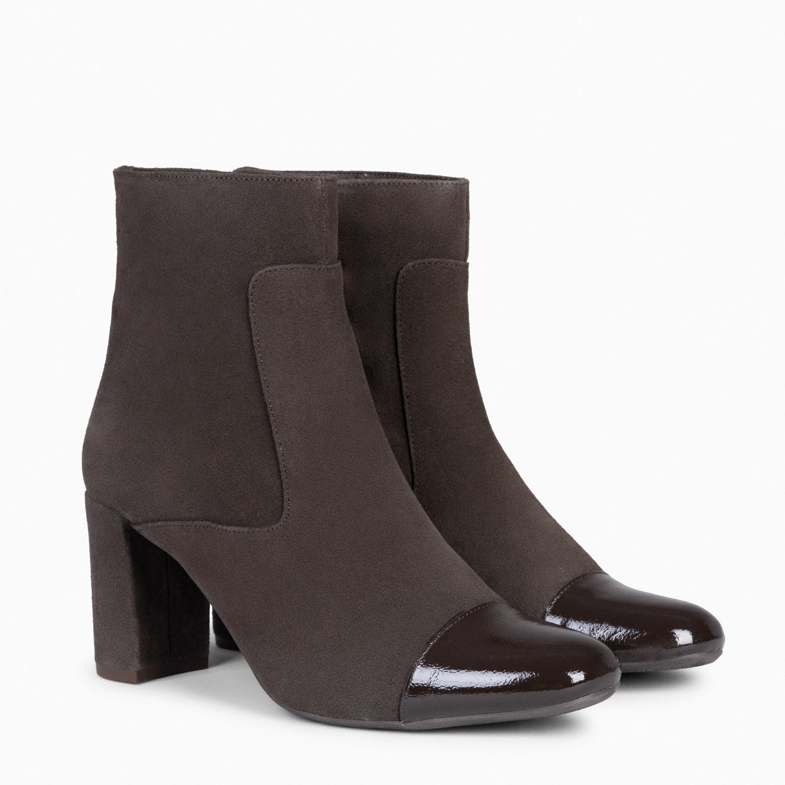 VARENNA - BROWN Women Zip Bootie