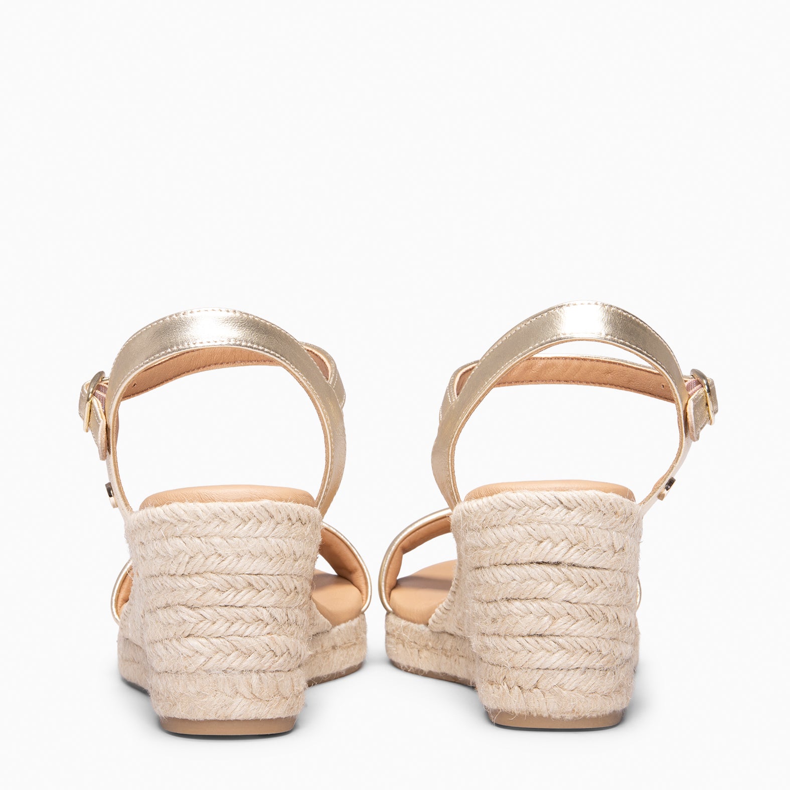 ADRA - GOLDEN Espadrilles open toe 