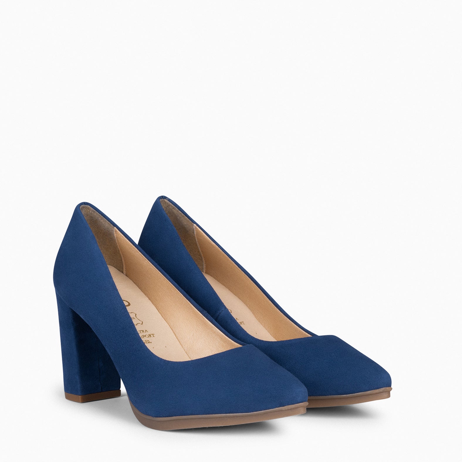 URBAN – Zapatos de tacón alto de ante MARINO - miMaO ®