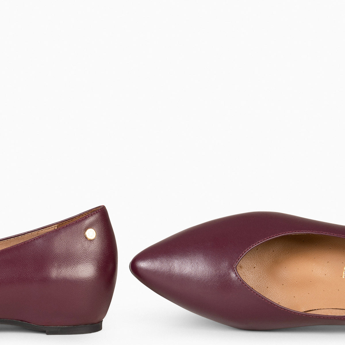 URBAN CUÑA - Zapatos con cuña interna  BURDEOS