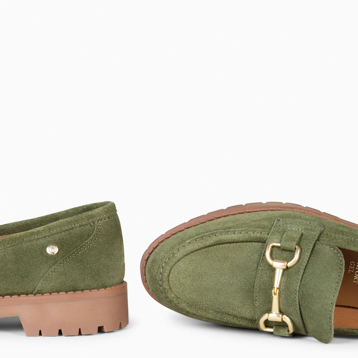 TREVILLA - Mocasín con aplique metálico KAQUI - miMaO ®