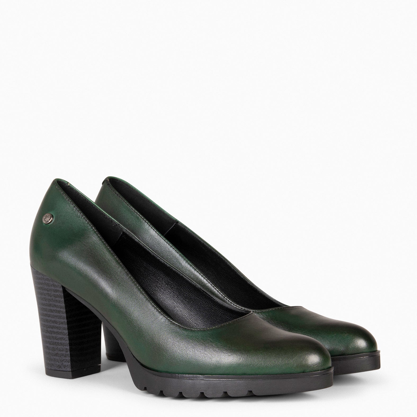 URBAN TREND - Salones casual de piel VERDE - miMaO ®