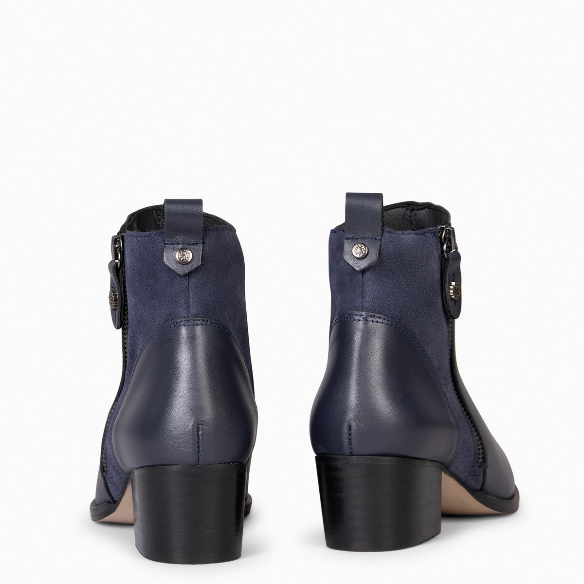 REBECA - Botines de tacón MARINO