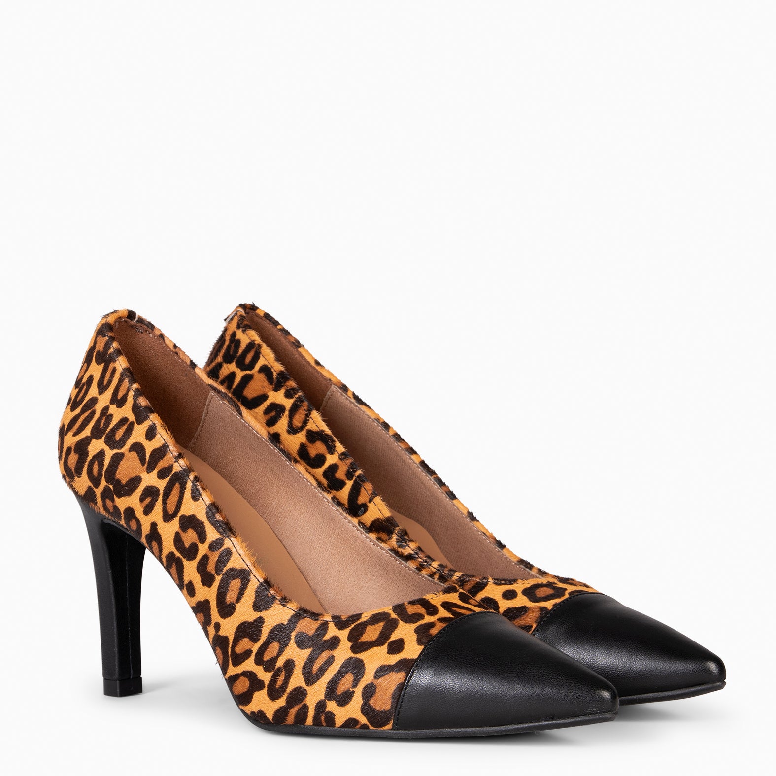 GLAM  WILD - Zapatos de tacón alto animal print NEGRO LEOPARDO - miMaO ®