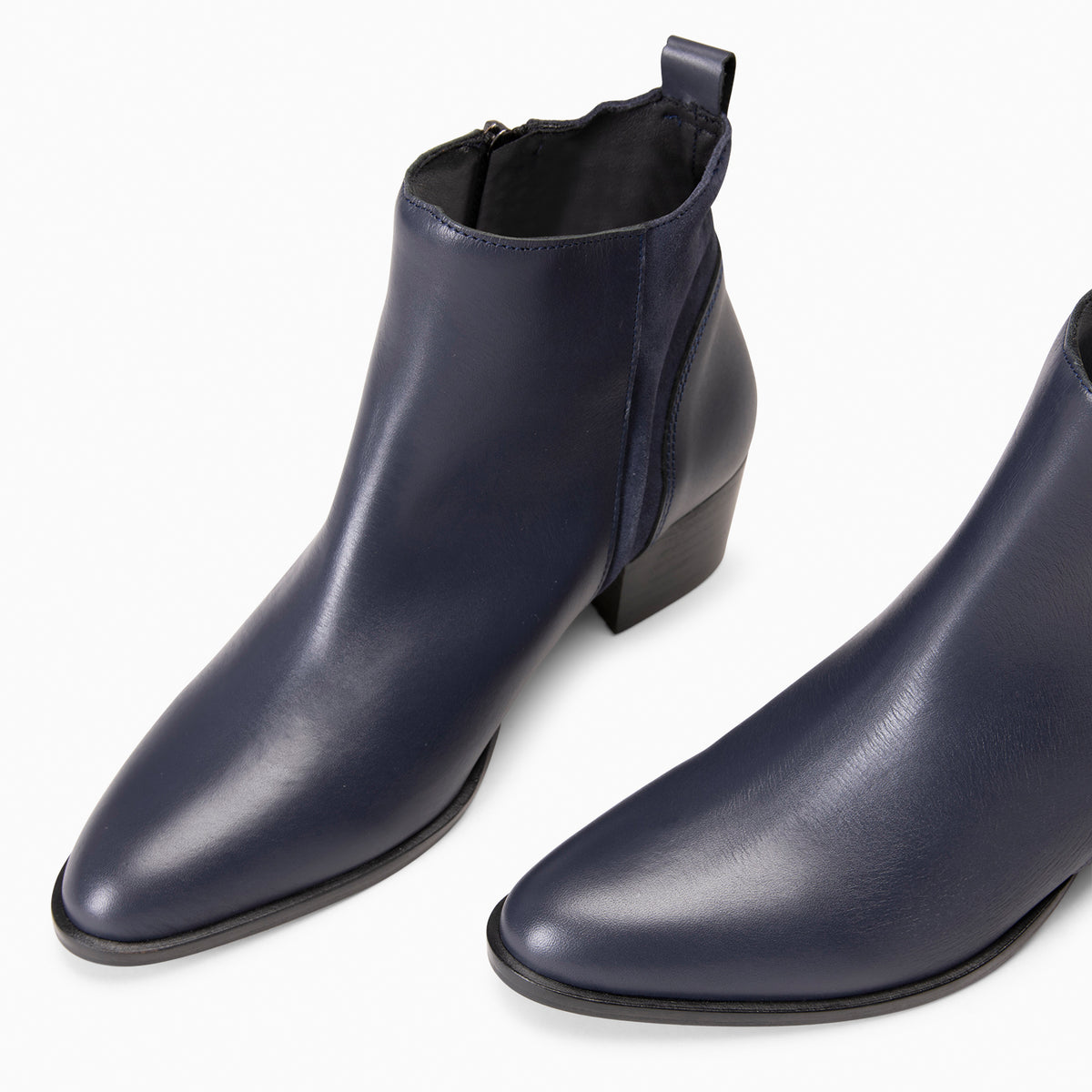 REBECA - Botines de tacón MARINO