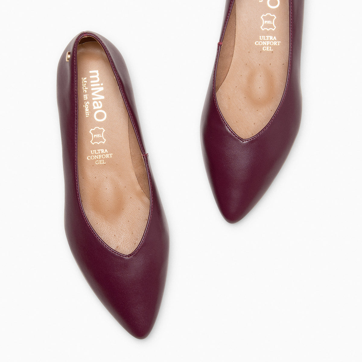 URBAN CUÑA - Zapatos con cuña interna  BURDEOS