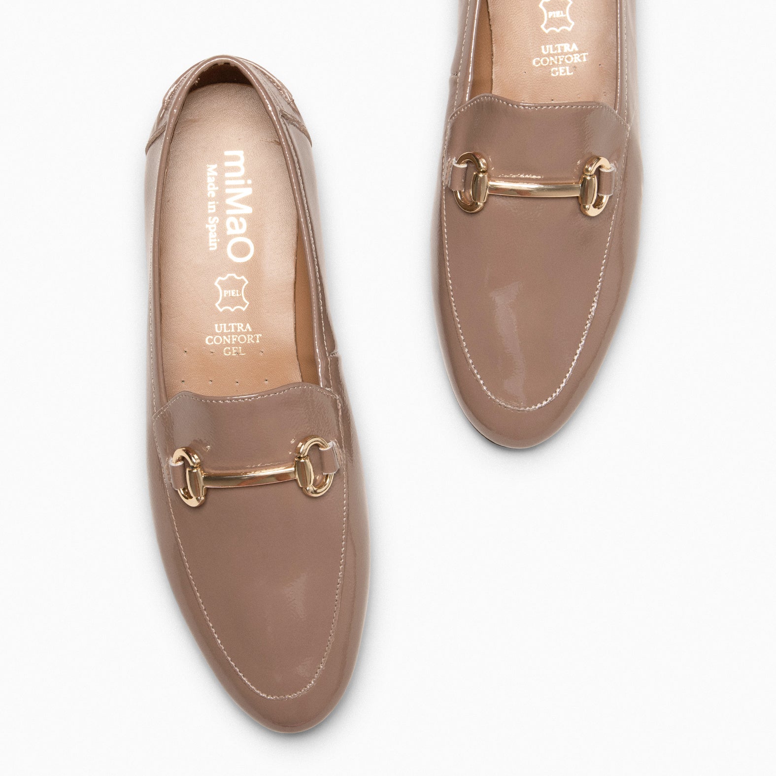 ISABEL - MOCASSINS RASOS DE MULHER TAUPE