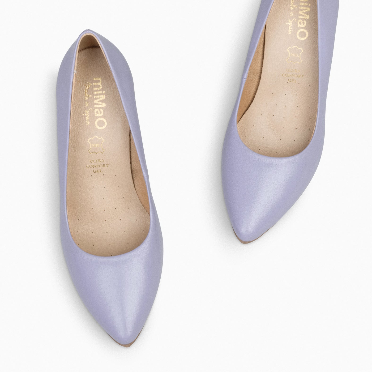 URBAN SALON – LILAC nappa leather high heel