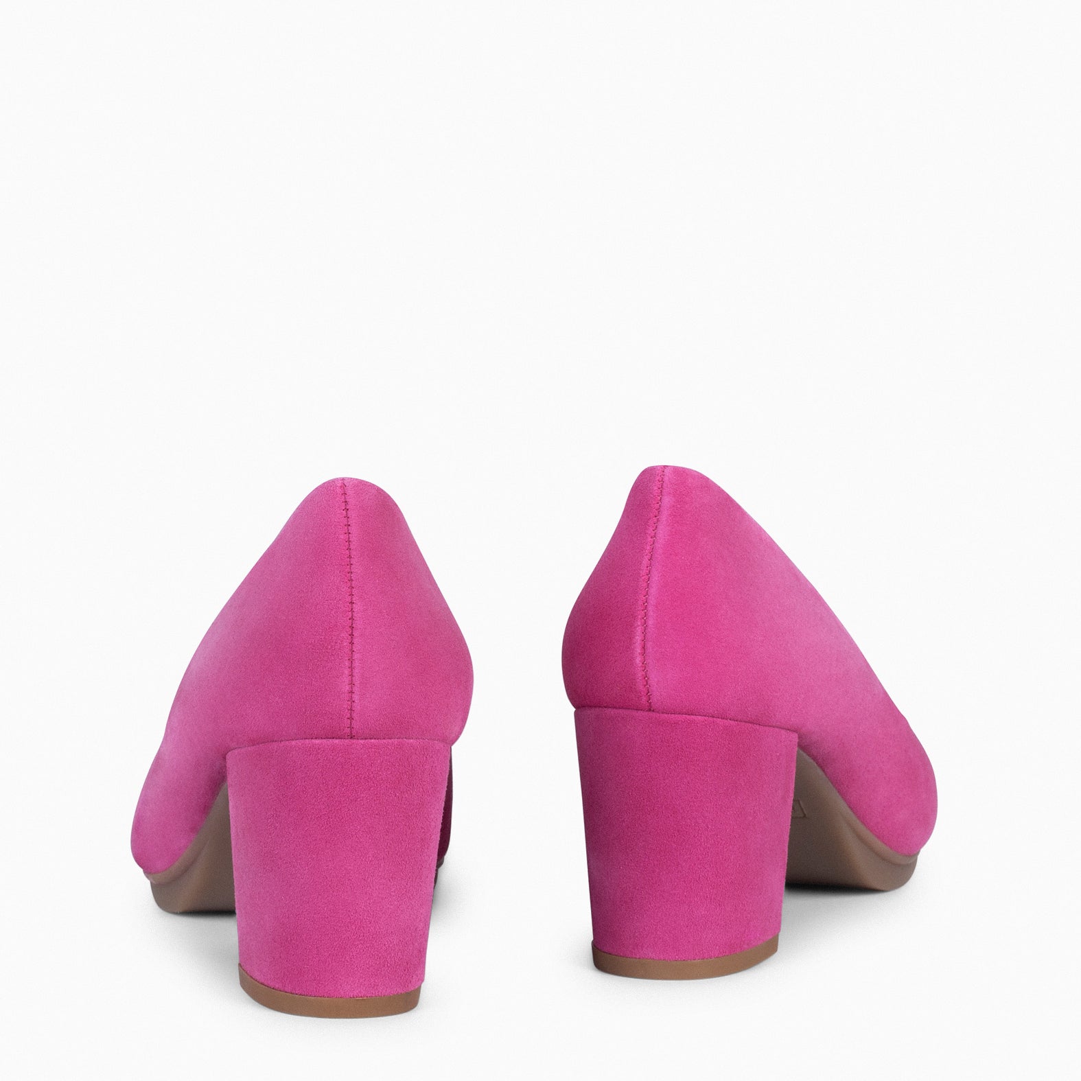 URBAN S - Zapato de tacón medio ante FUCSIA - miMaO ®