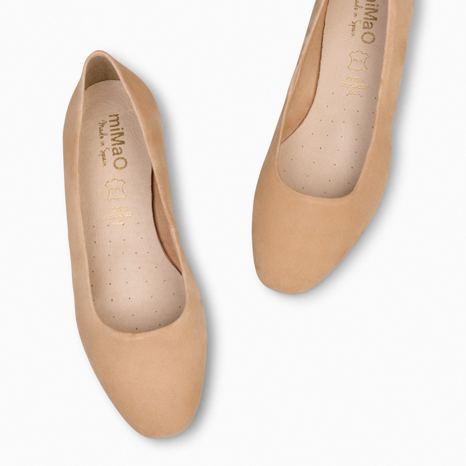 URBAN XS - Zapatos de tacón bajo de ante TIERRA - miMaO ®