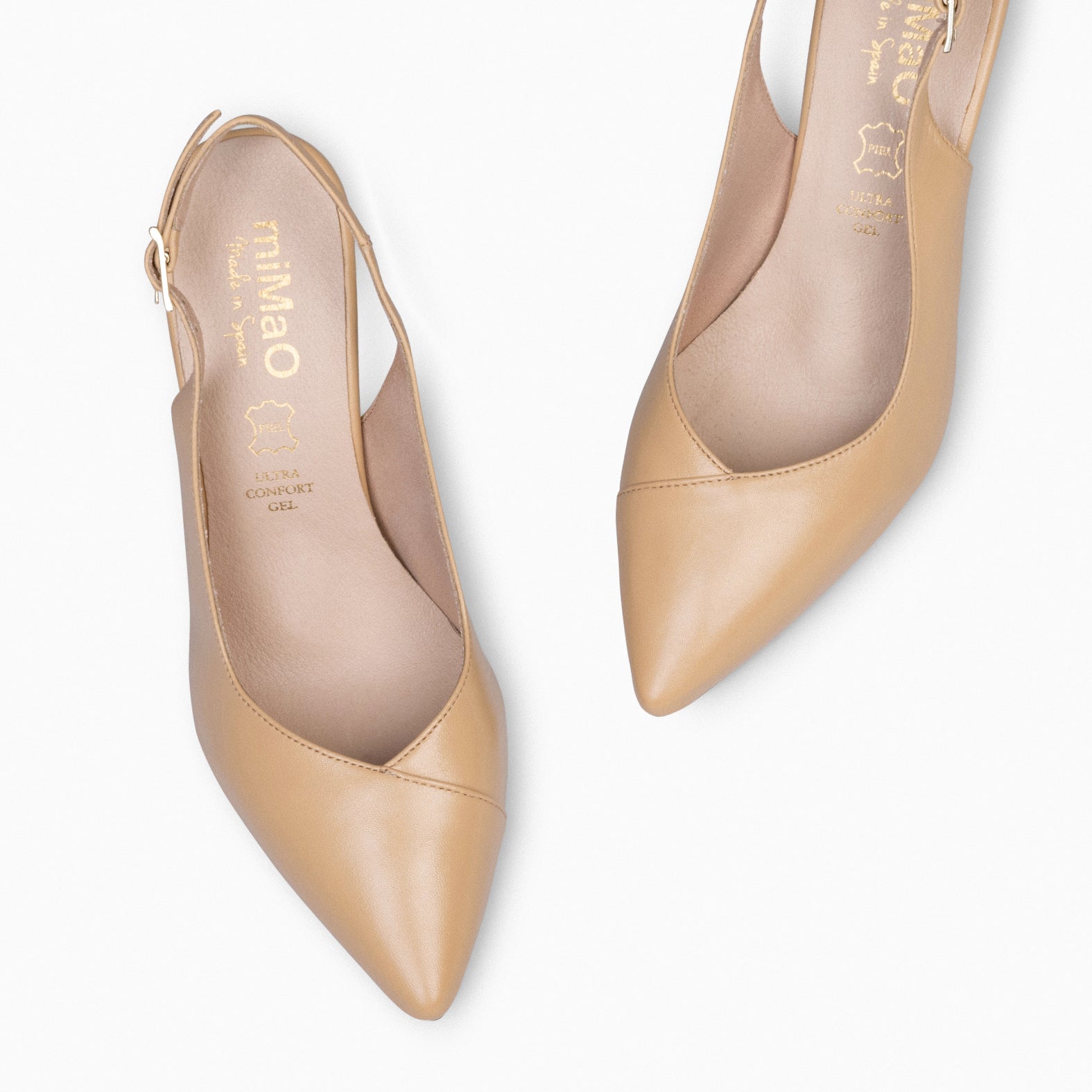 GLAM DESTALONADO - Zapatos de tacón destalonados de napa CHERISH - miMaO ®