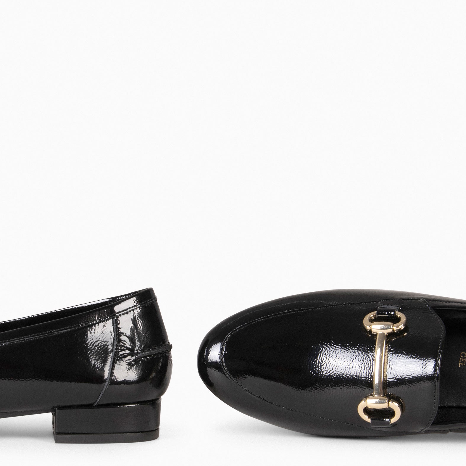 ISABEL - Mocasines planos con adorno NEGRO - miMaO ®