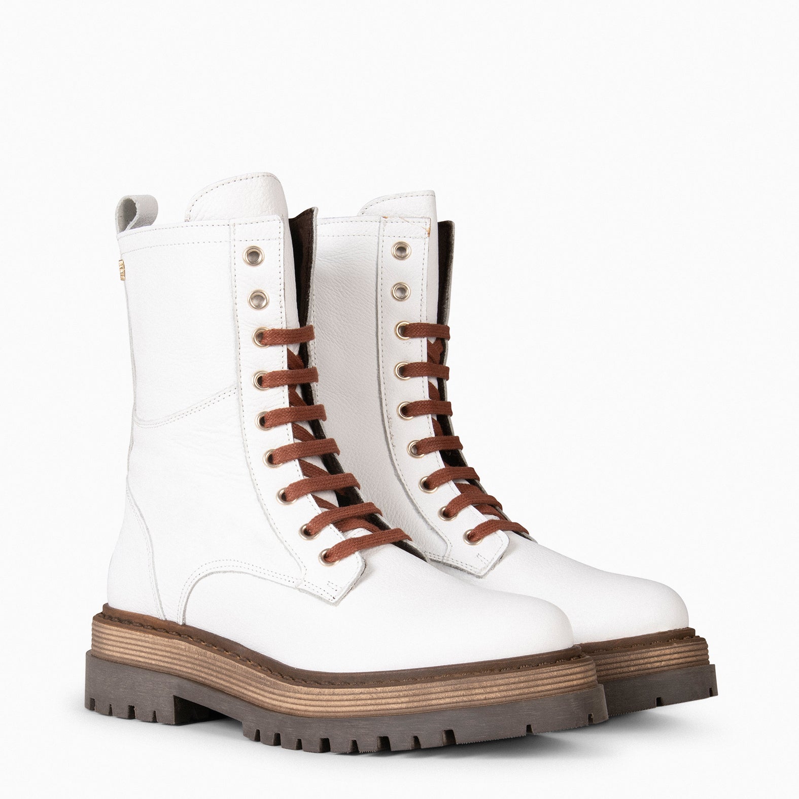 ROLLING – Bota militar BLANCO - miMaO ®