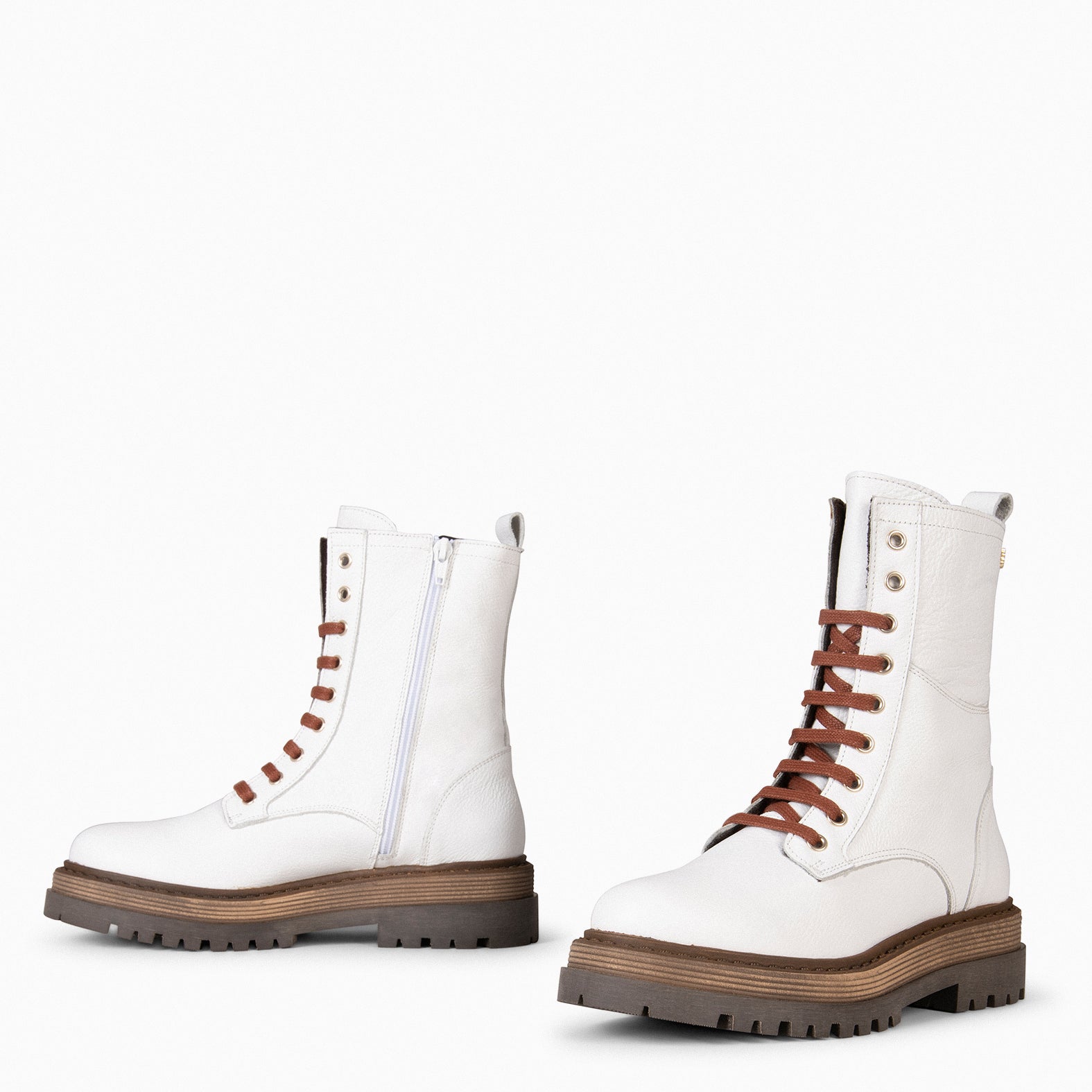 ROLLING – Bota militar BLANCO - miMaO ®