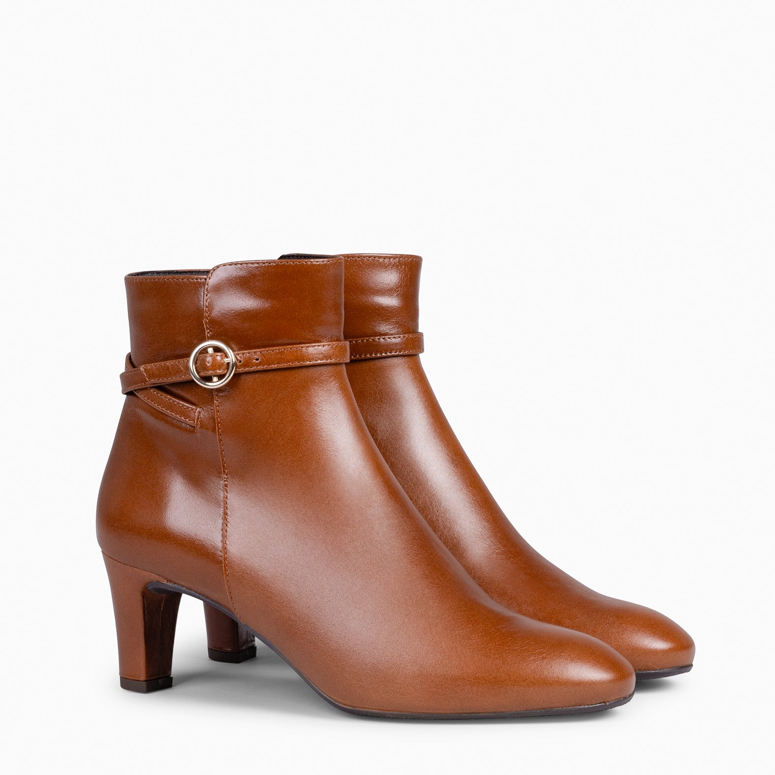 ALDA - Botín CAMEL con tiras - miMaO ®