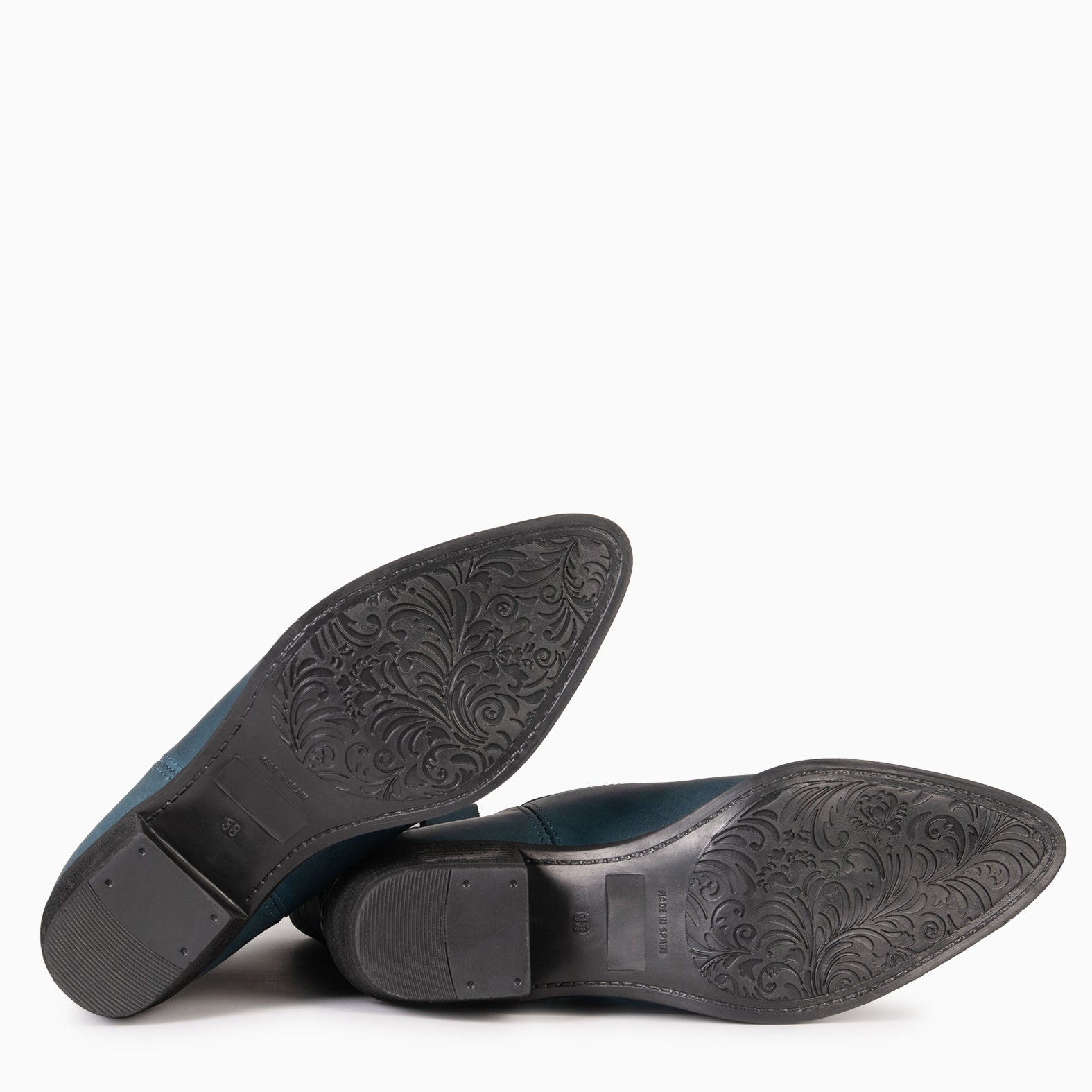 UTAH - Botas Cowboy bordado AZUL - miMaO ®