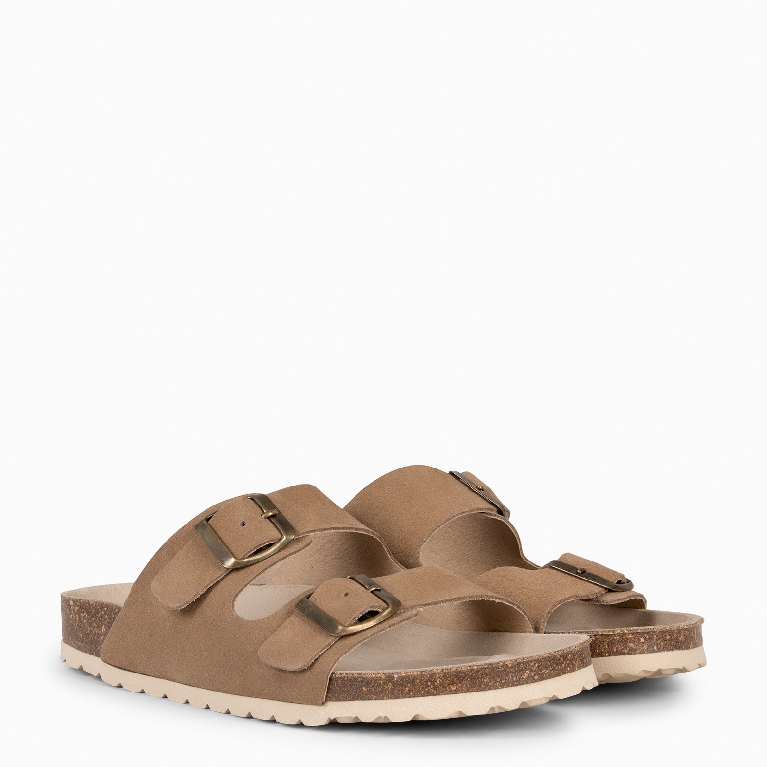 BORA - Sandalia tipo chancla MARRON - miMaO ®