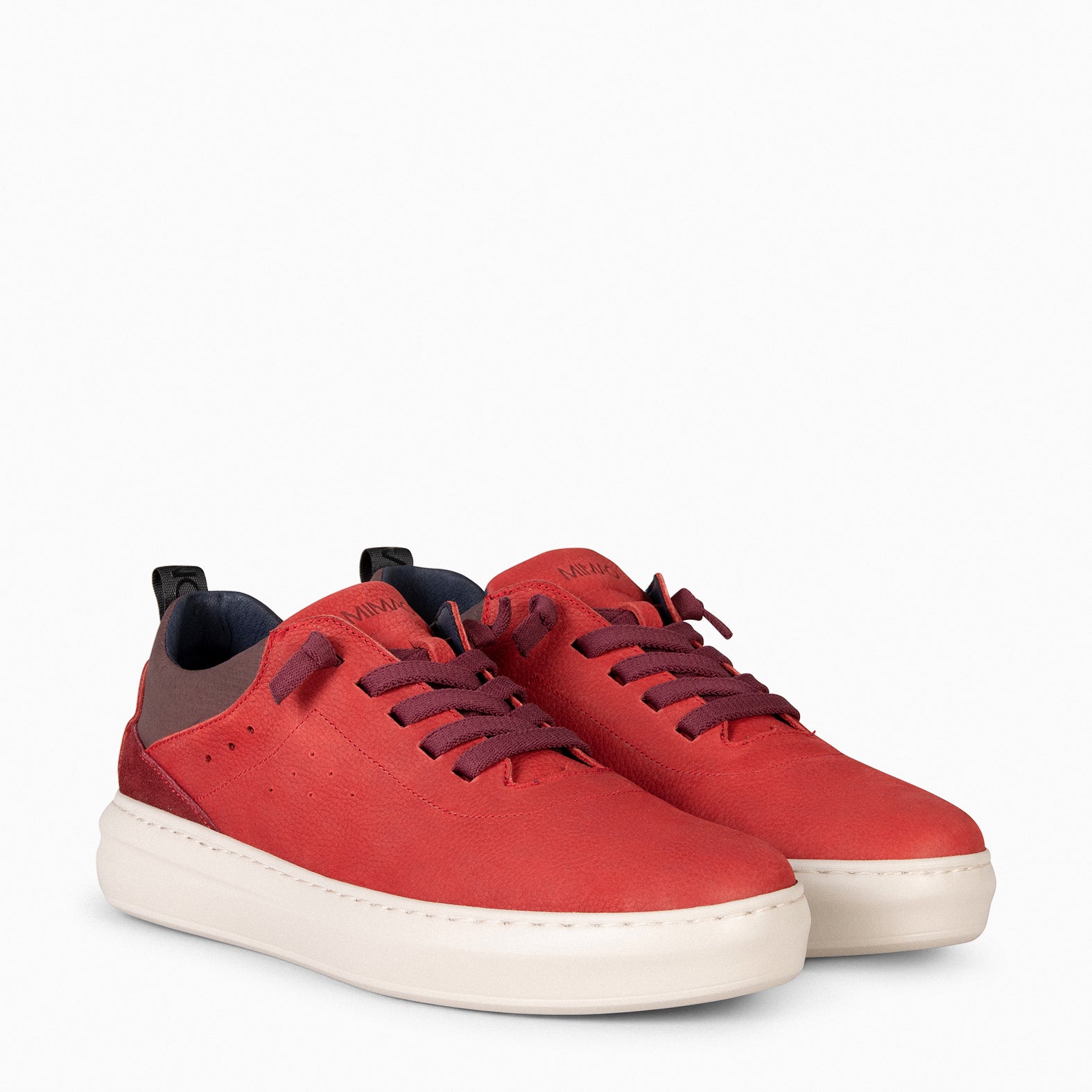 TOLOSA – Zapato de hombre casual ROJO