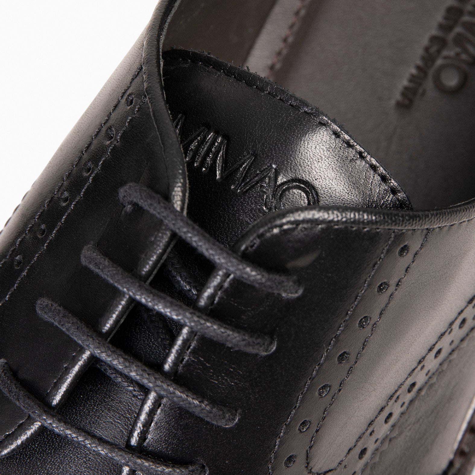 QUEVEDO – Zapatos de vestir con cordones NEGRO - miMaO ®