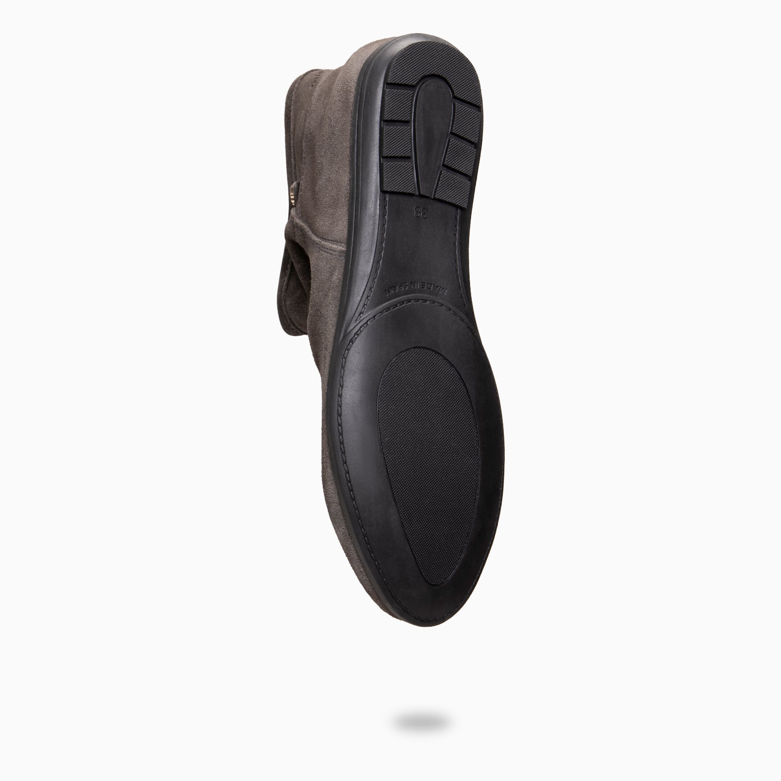 CHESS - Botines de ante con caña fruncida GRIS - miMaO ®
