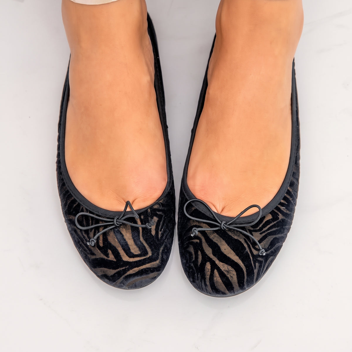 CAMPANILLA - Bailarina Baresoft CEBRA NEGRO