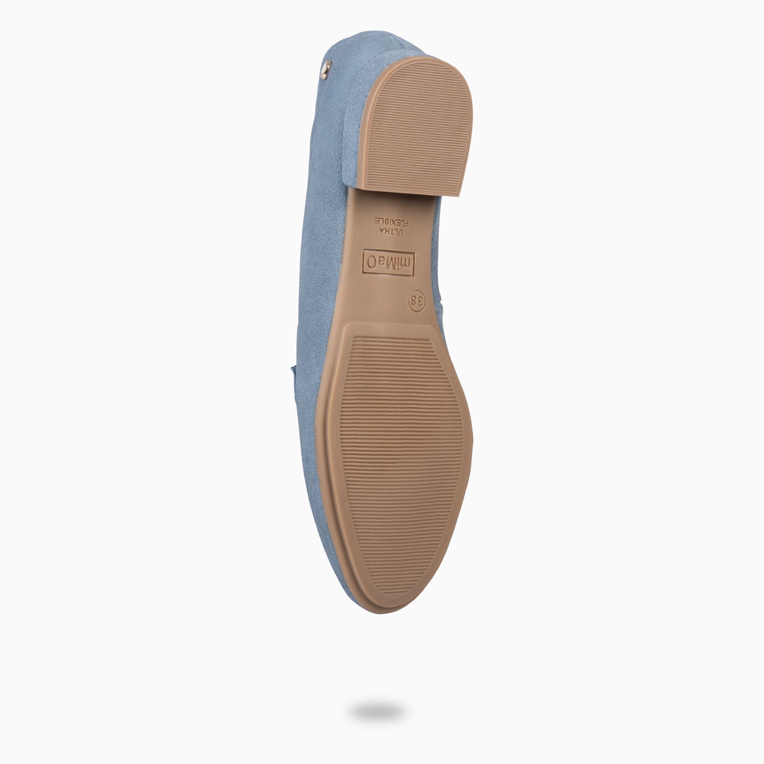 SERENA - Mocassins en daim à petit talon JEANS