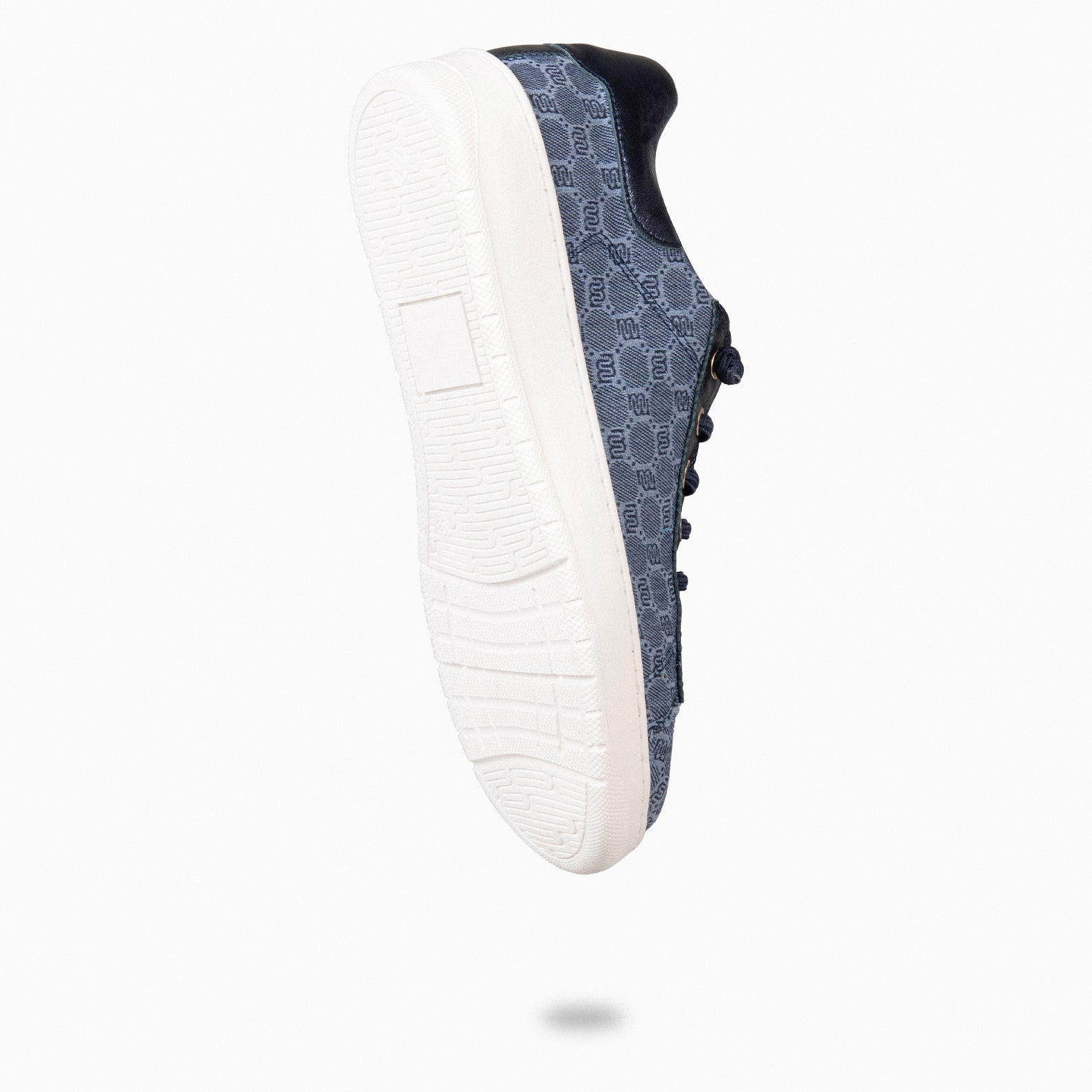 TOULOUSE - Zapatillas cordones elásticos AZUL - miMaO ®