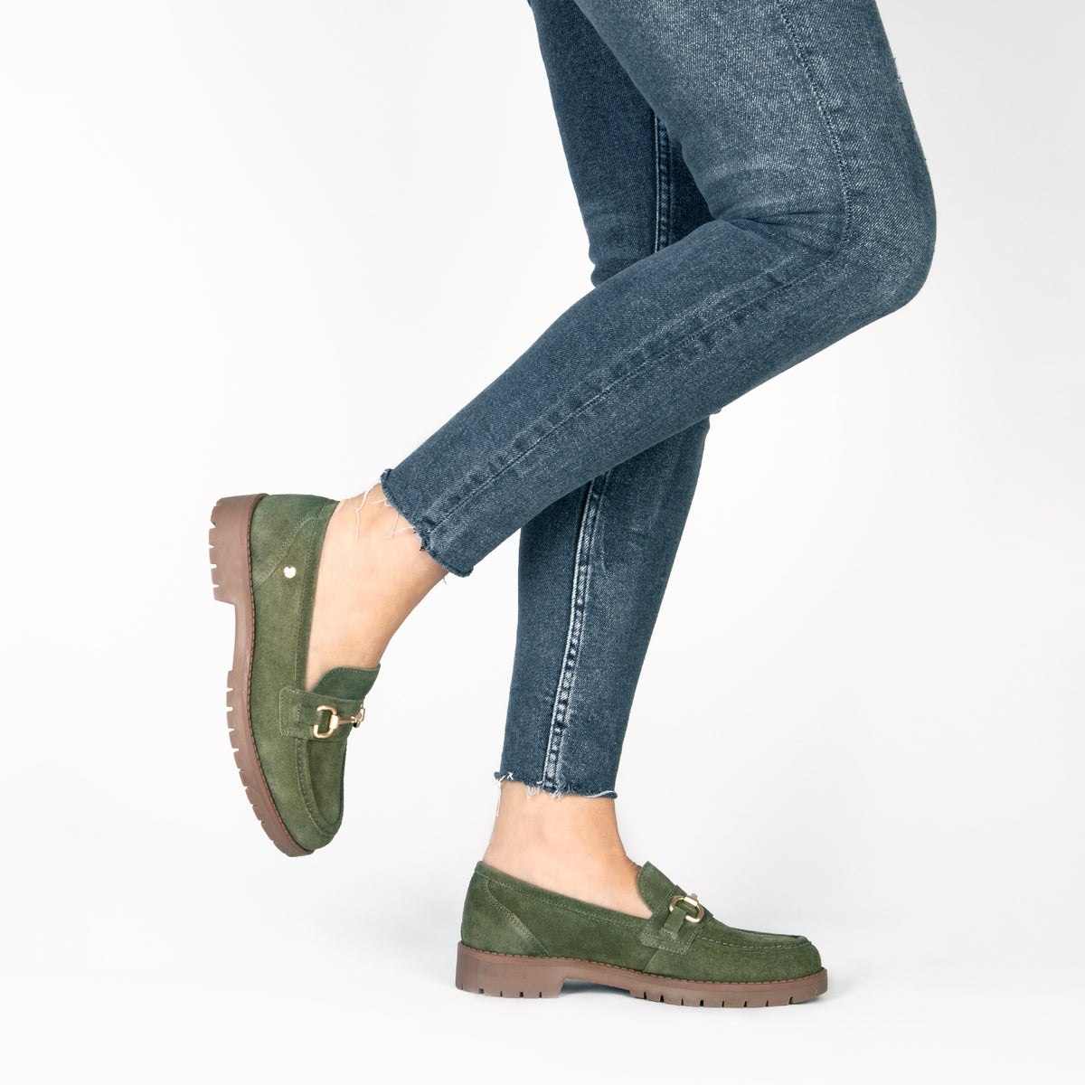 TREVILLA - Mocasín con aplique metálico KAQUI - miMaO ®