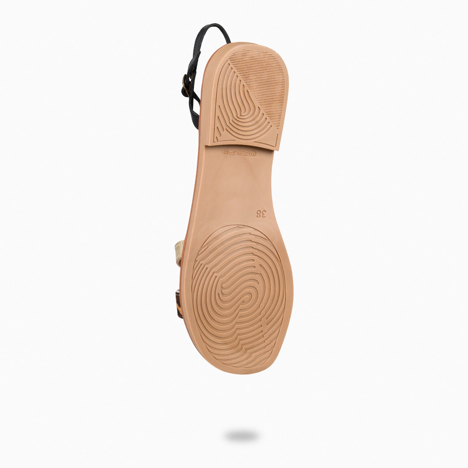 YAUNDE – Sandalias planas cómodas LEOPARDO