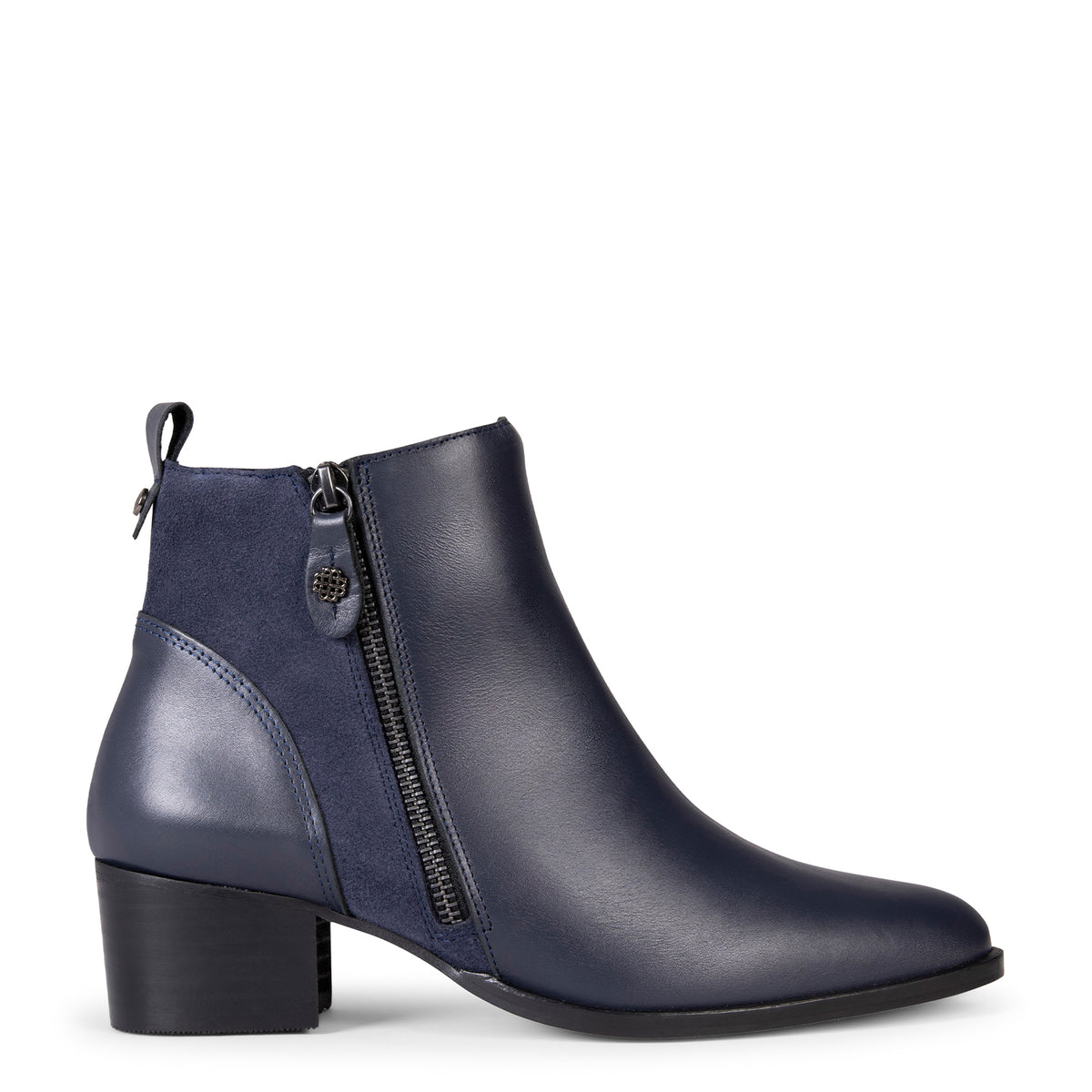 REBECA - Botines de tacón MARINO