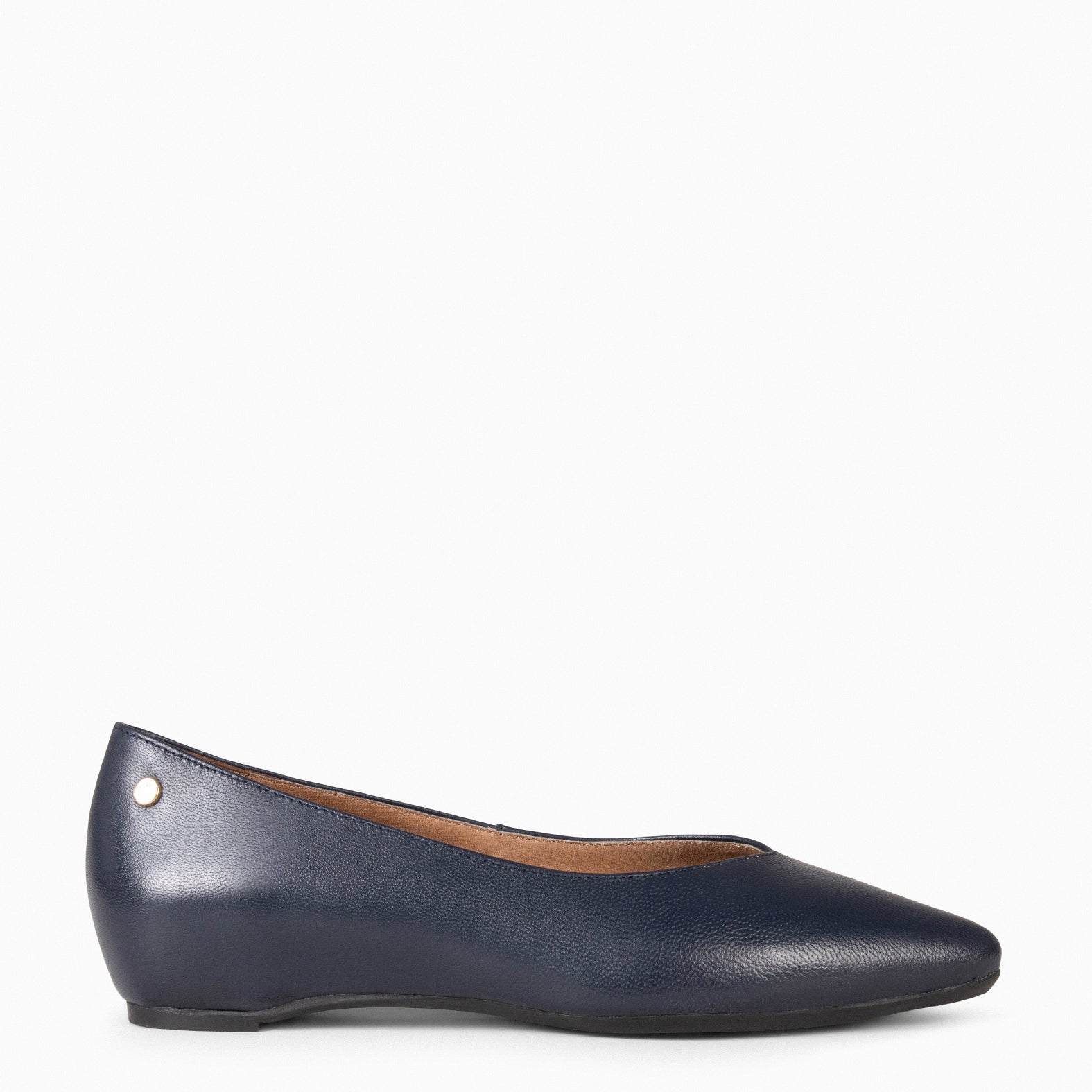 URBAN WEDGE – NAVY shoes with hidden wedge