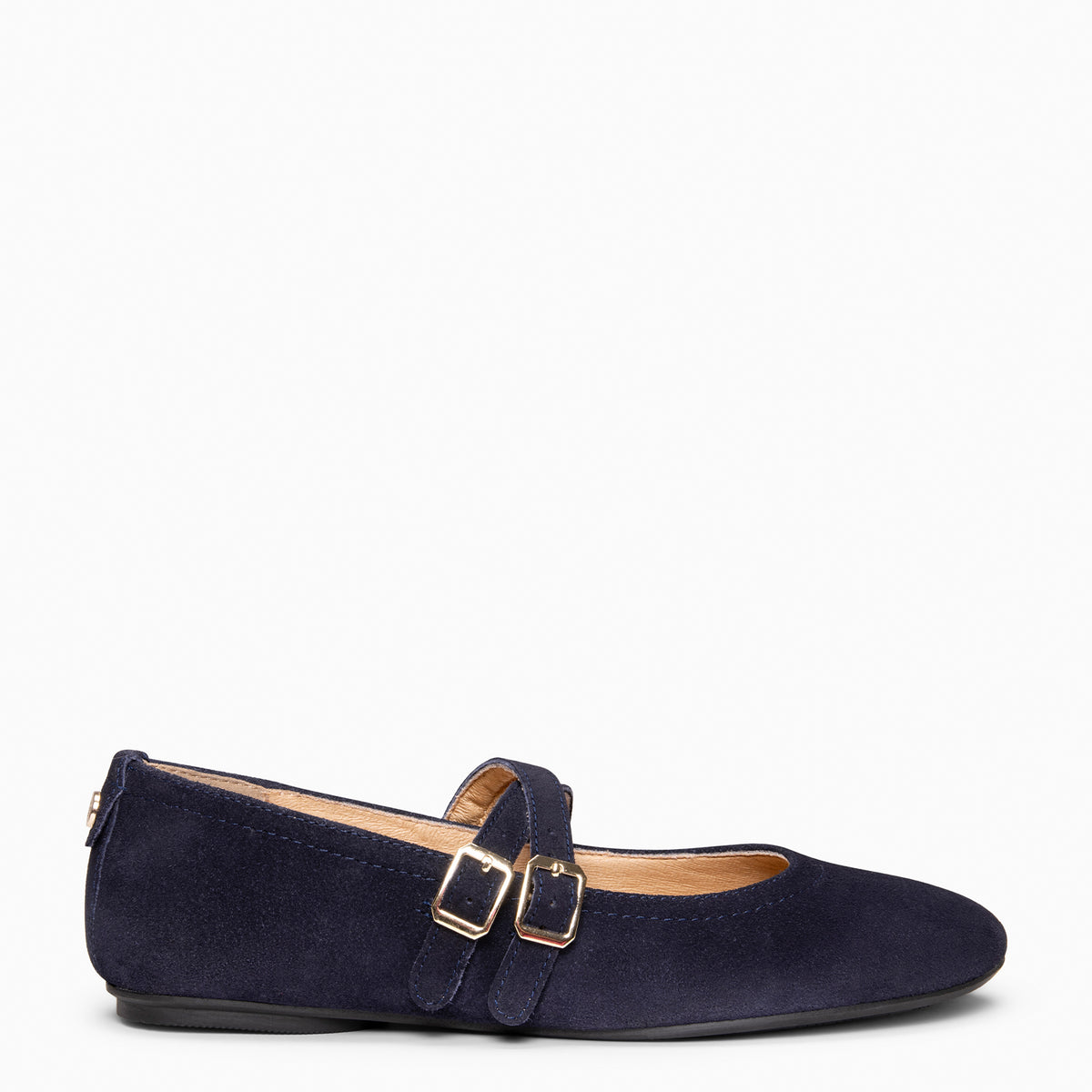 AMAPOLA - NAVY Baresoft flat ballerina 