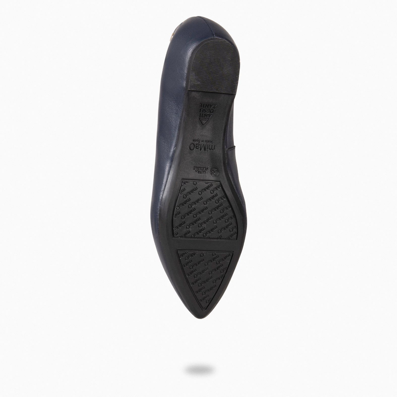 URBAN WEDGE – NAVY shoes with hidden wedge
