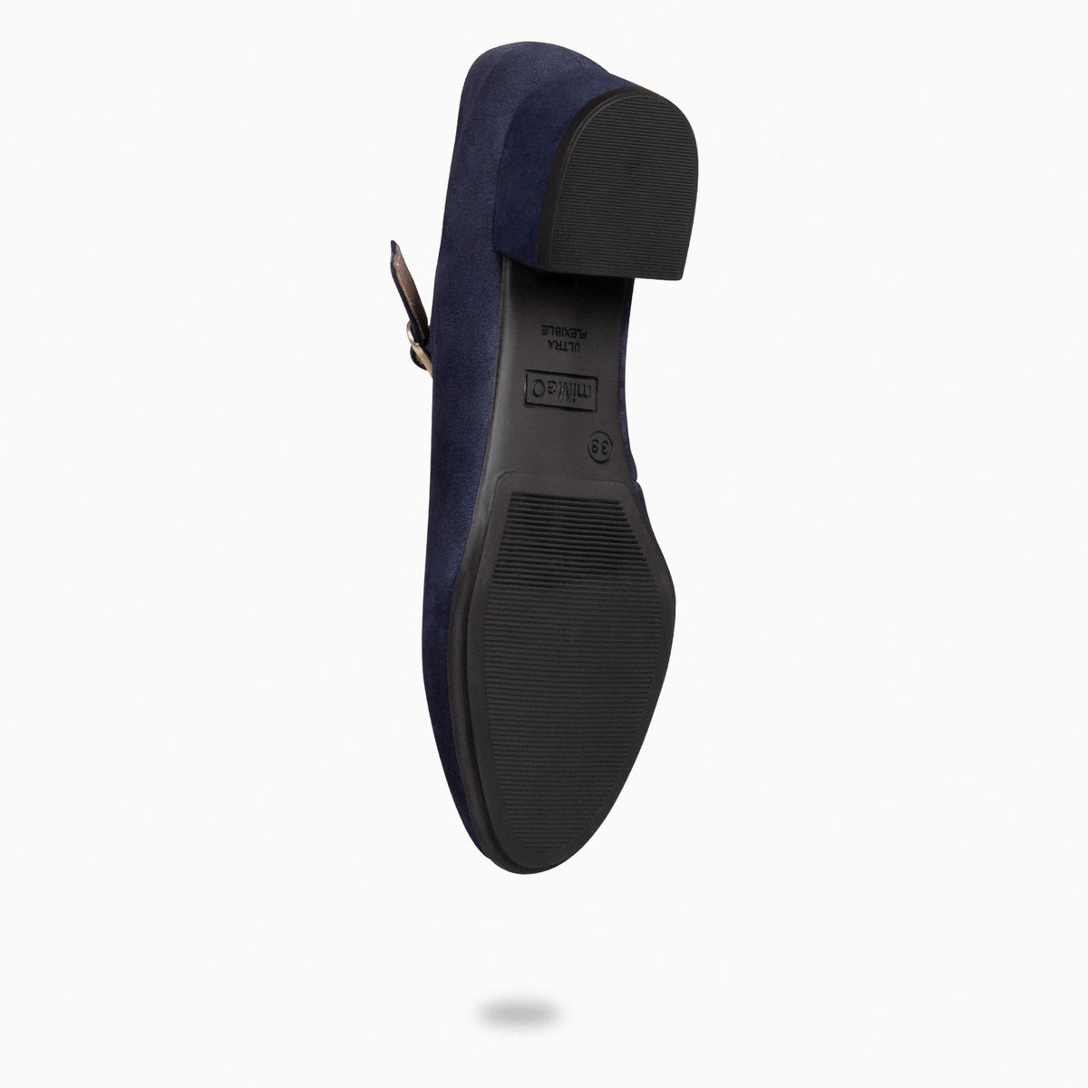 NORA – NAVY Mary-Janes with low heel 