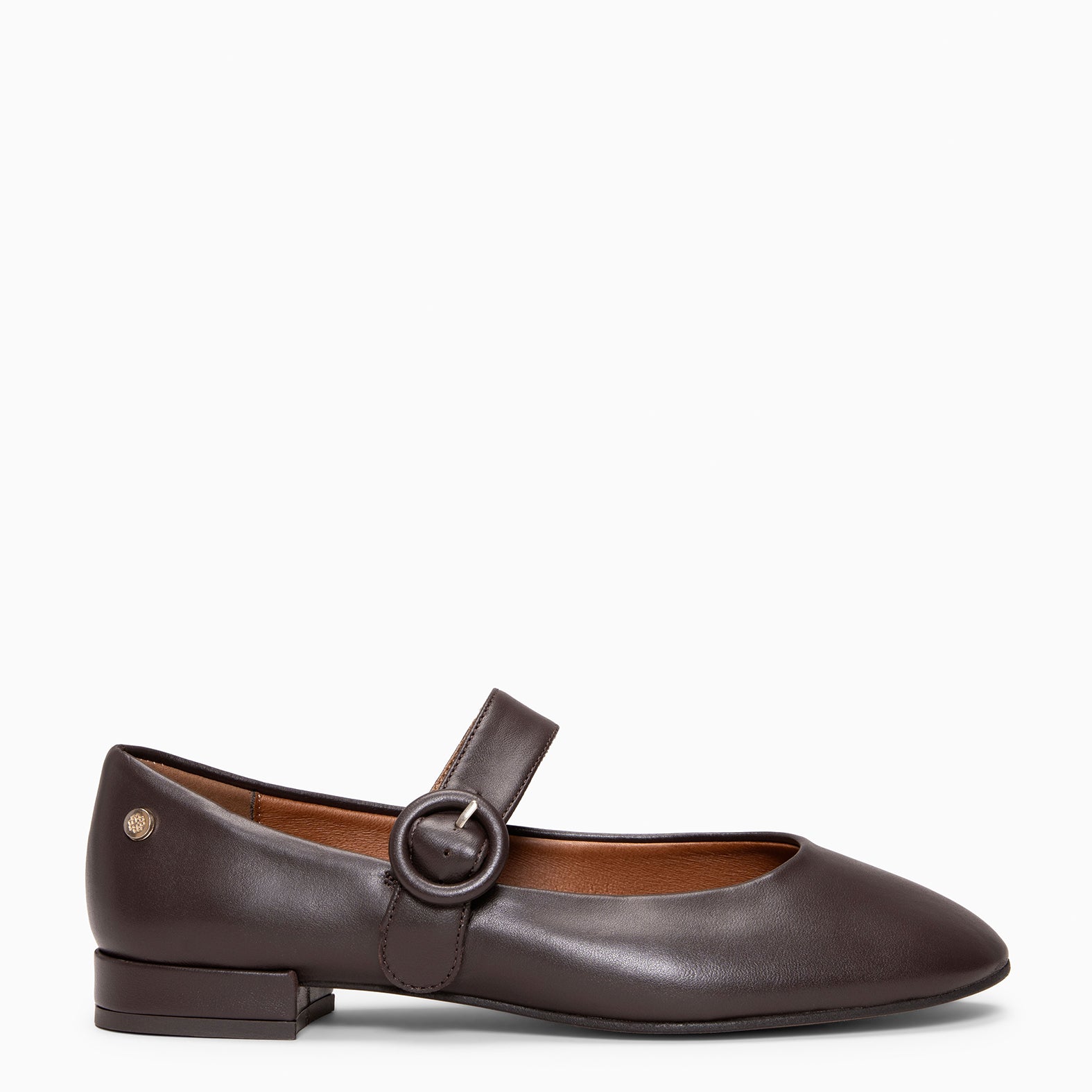 FLORENCIA - BROWN Mary Jane with strap