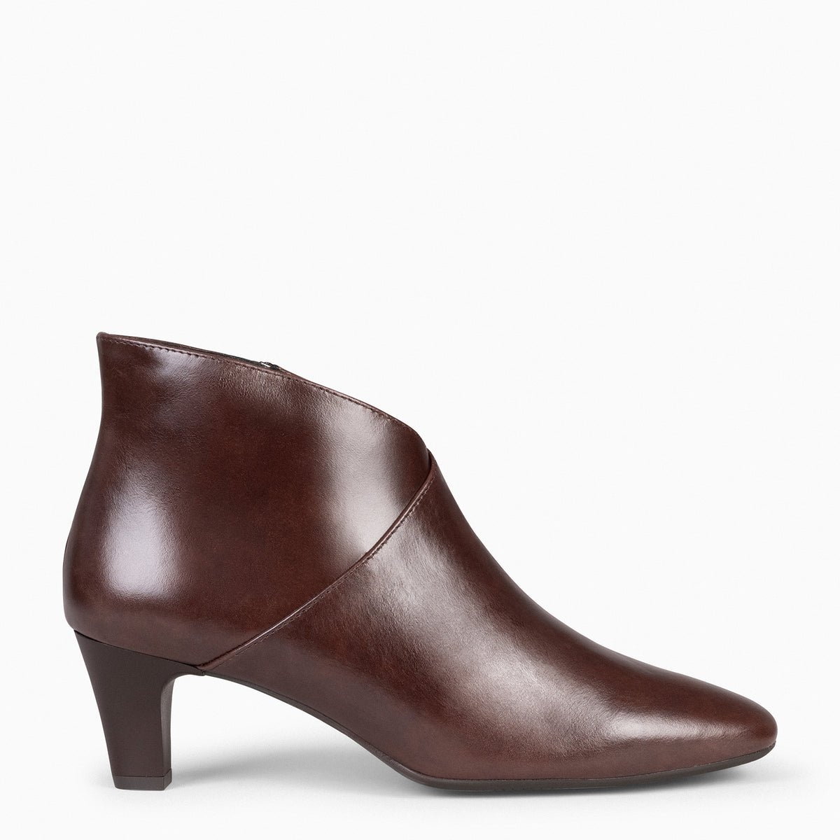 LADY - Botines napa mujer MARRÓN