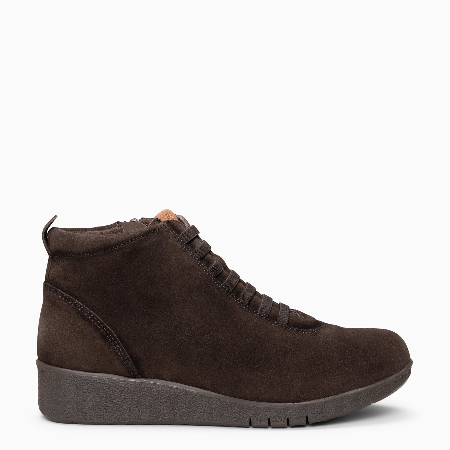 FLEXY - Zapatillas MARRON abotinadas