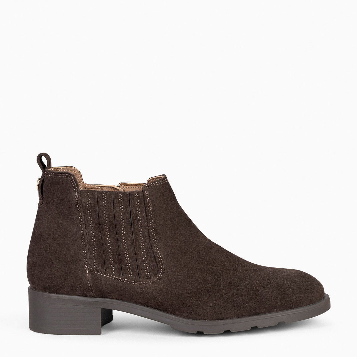 OHIO - Botines Bajos para mujer en color MARRON