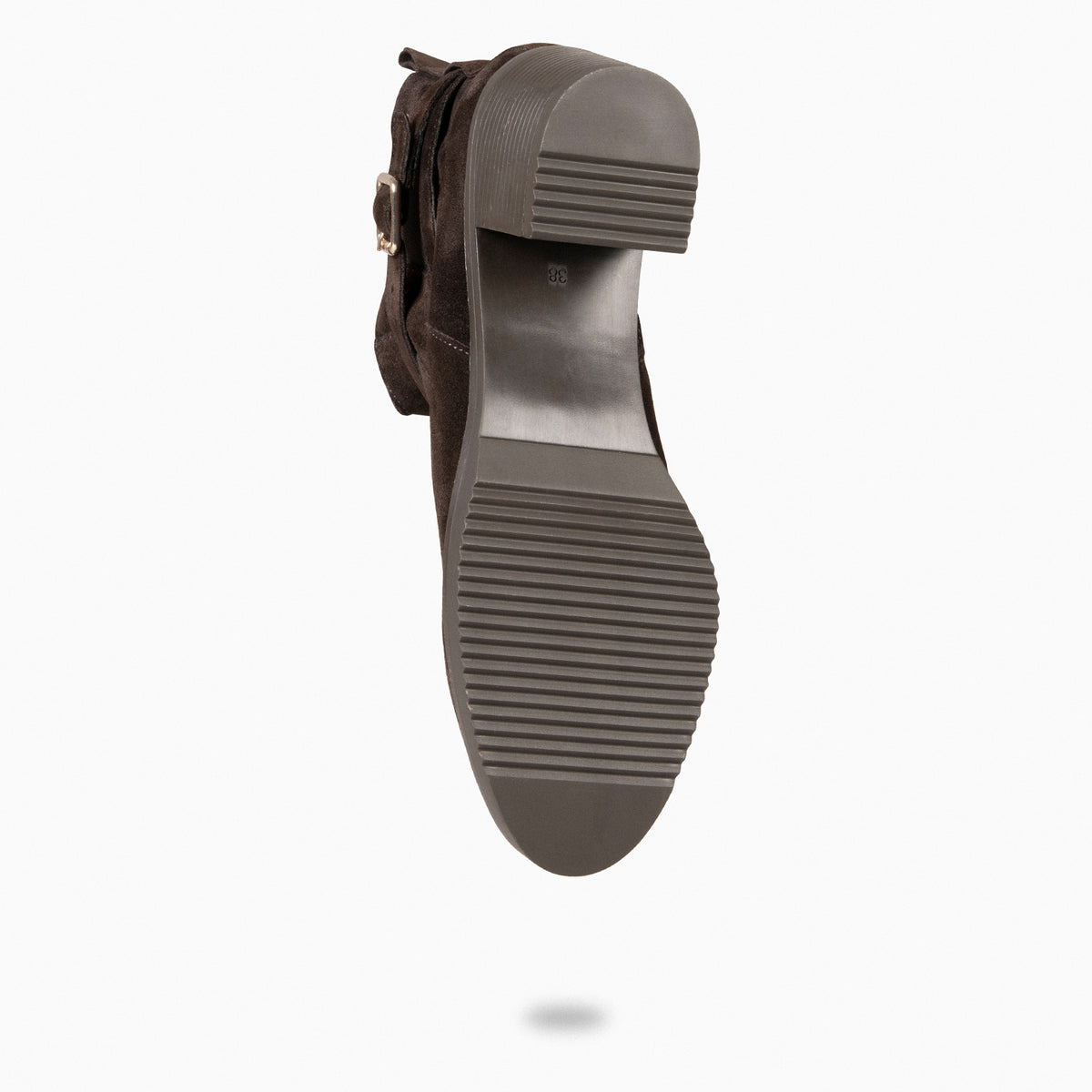 LEMY – BOTINES SERRAJE MUJER MARRON
