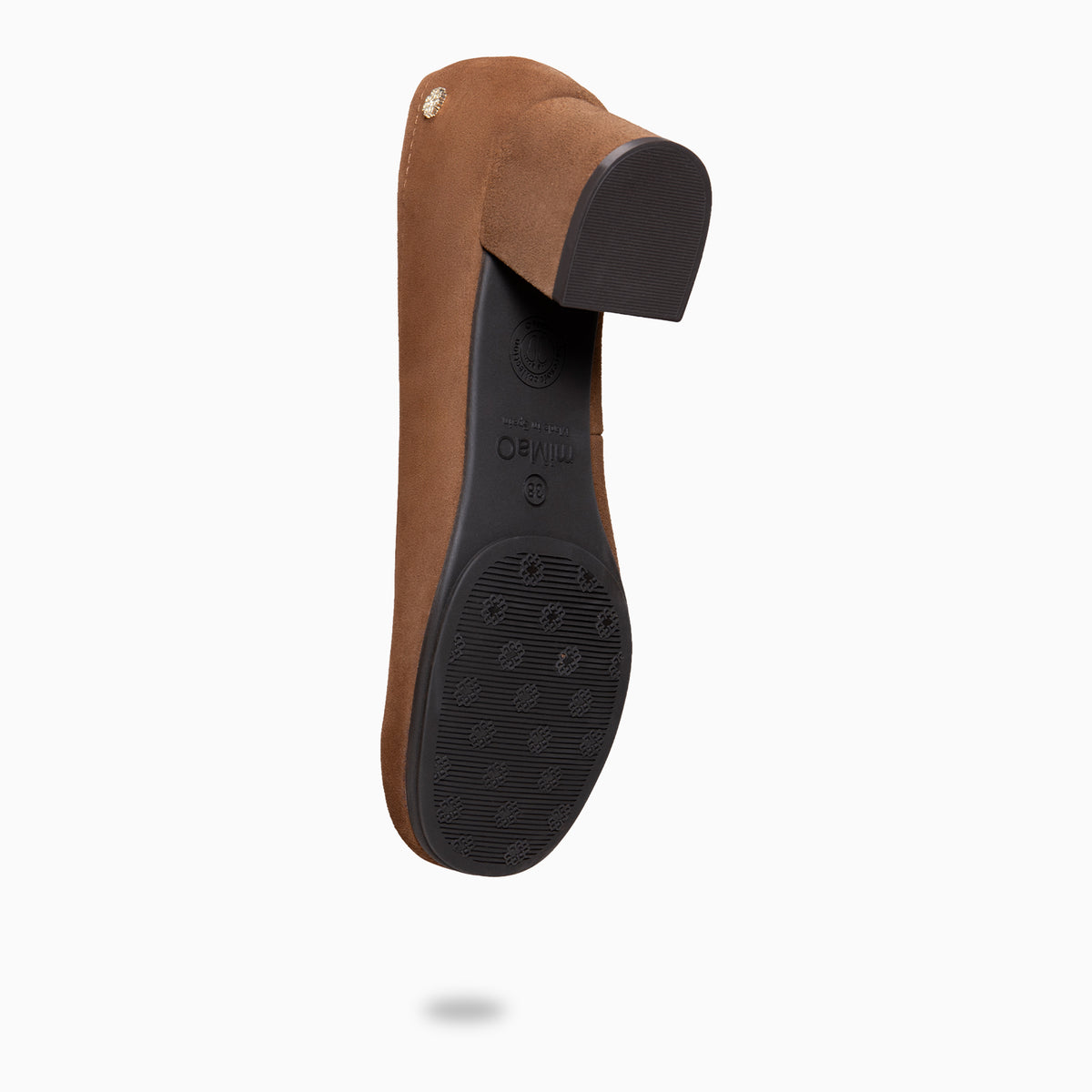 URBAN BARESOFT - Zapatos de salón de tacón ancho MARRON