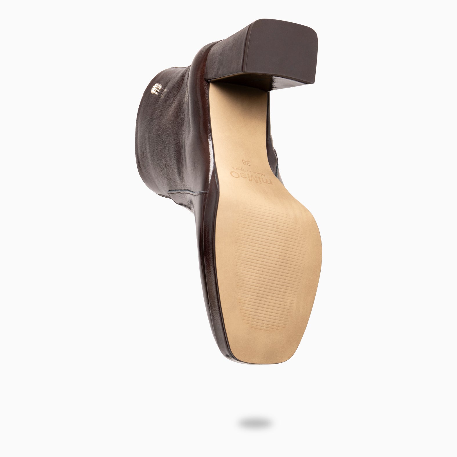 NOX - Botines de tacón alto MARRON - miMaO ®