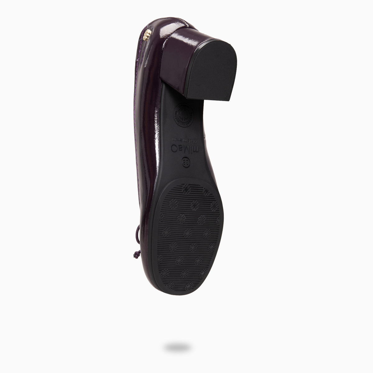 SILVANA - Bailarina Baresoft con tacón  MORADO