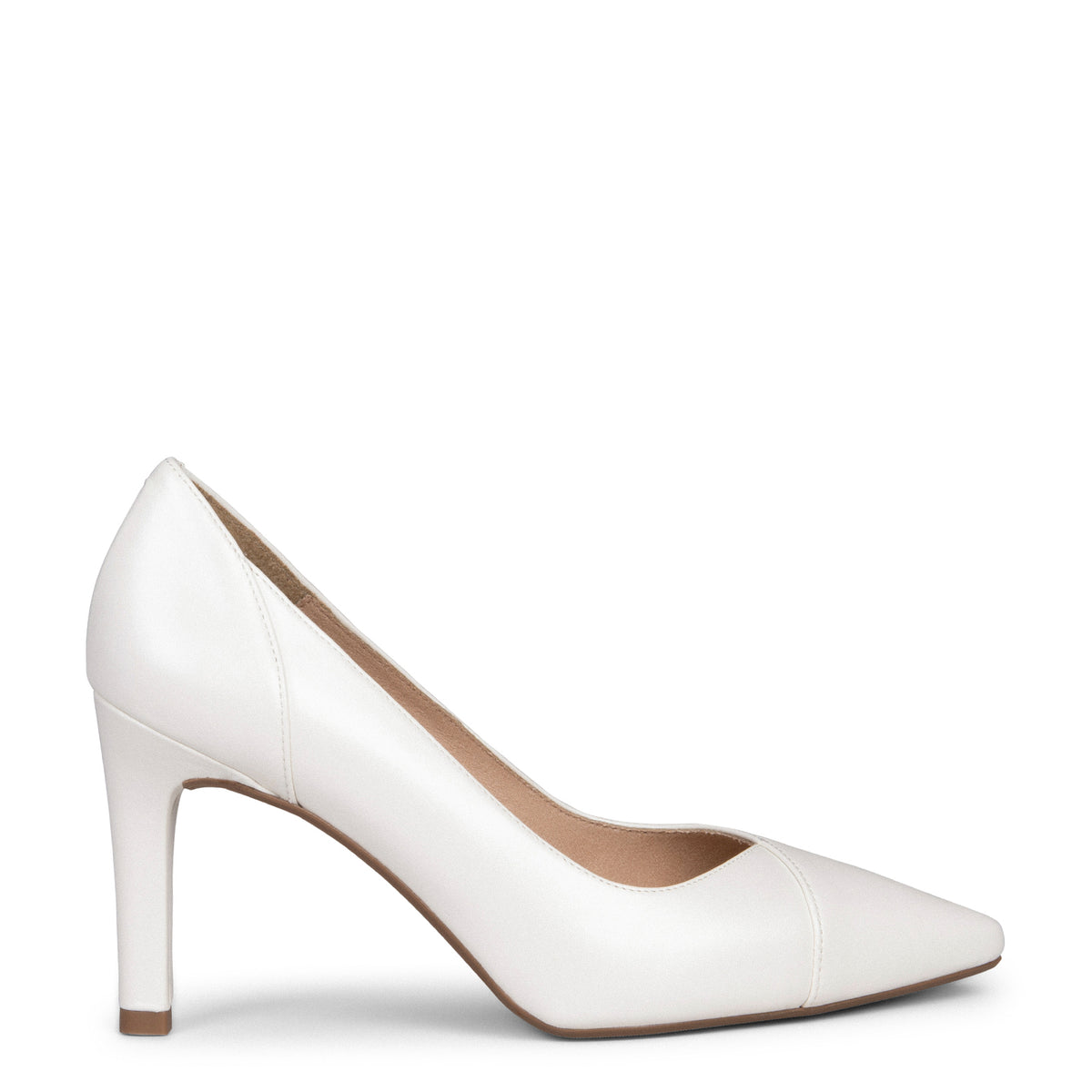 GLAM – Zapatos elegantes de tacón alto NÁCAR