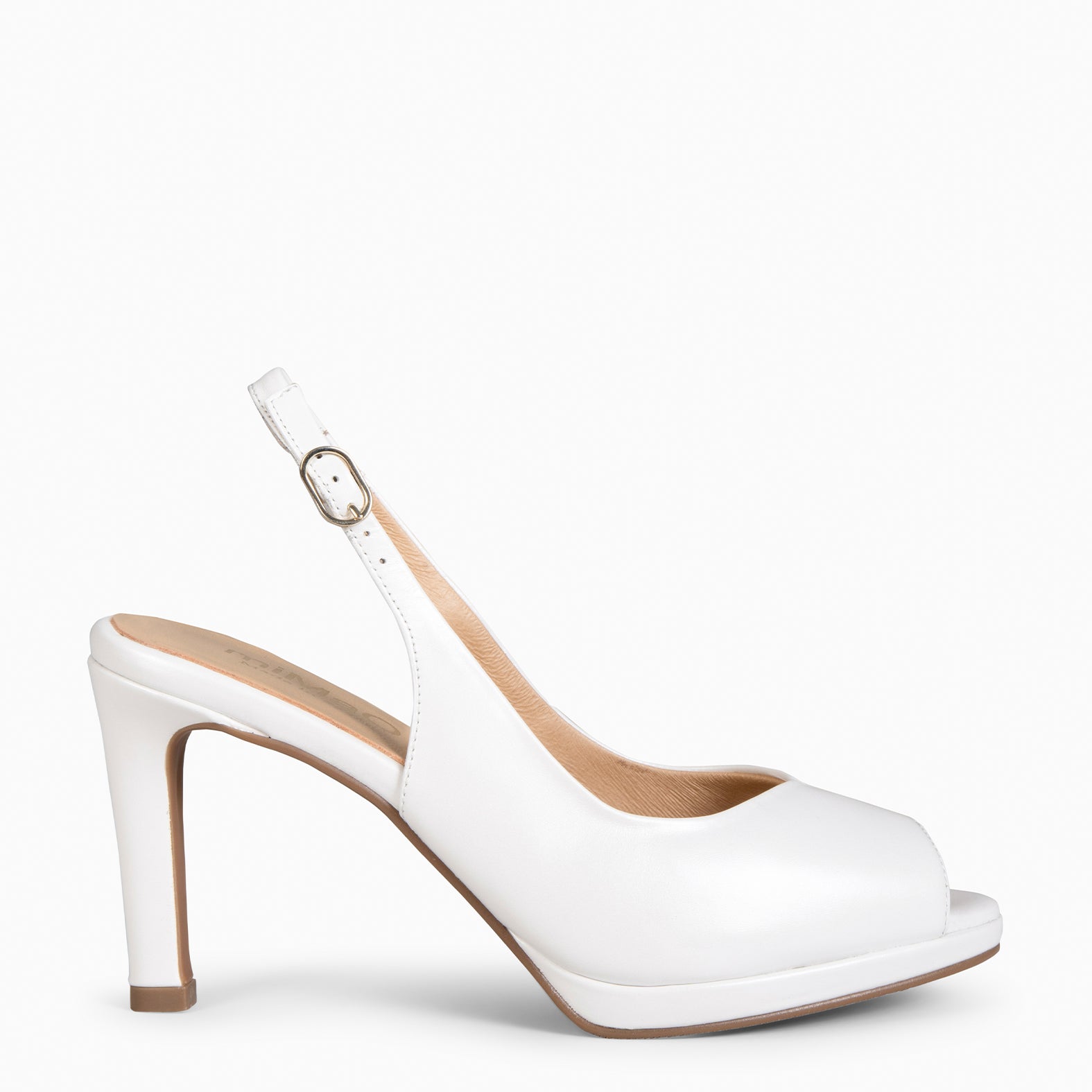 ELSA - Zapatos de tacón alto destalonados NACAR - miMaO ®