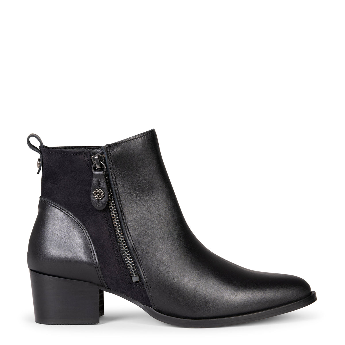 REBECA - Botines de tacón NEGRO - miMaO ®