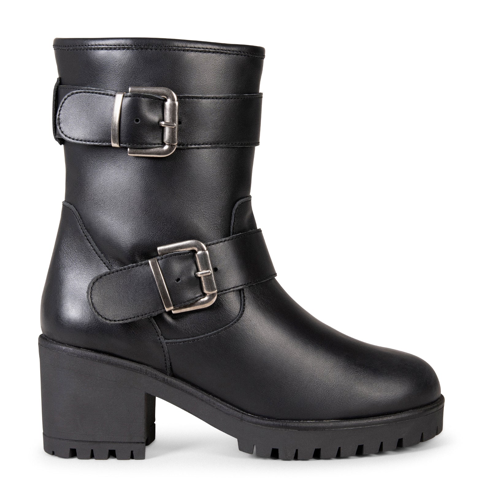 JANET – Botas biker de mujer NEGRO - miMaO ®