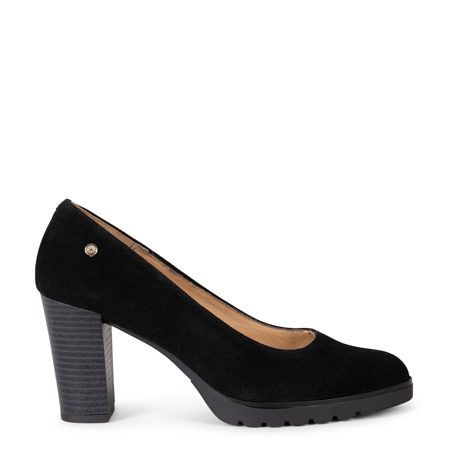 URBAN TREND - Salones casual de serraje NEGRO - miMaO ®